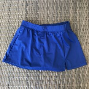 Royal Blue Swim Skort - Like New